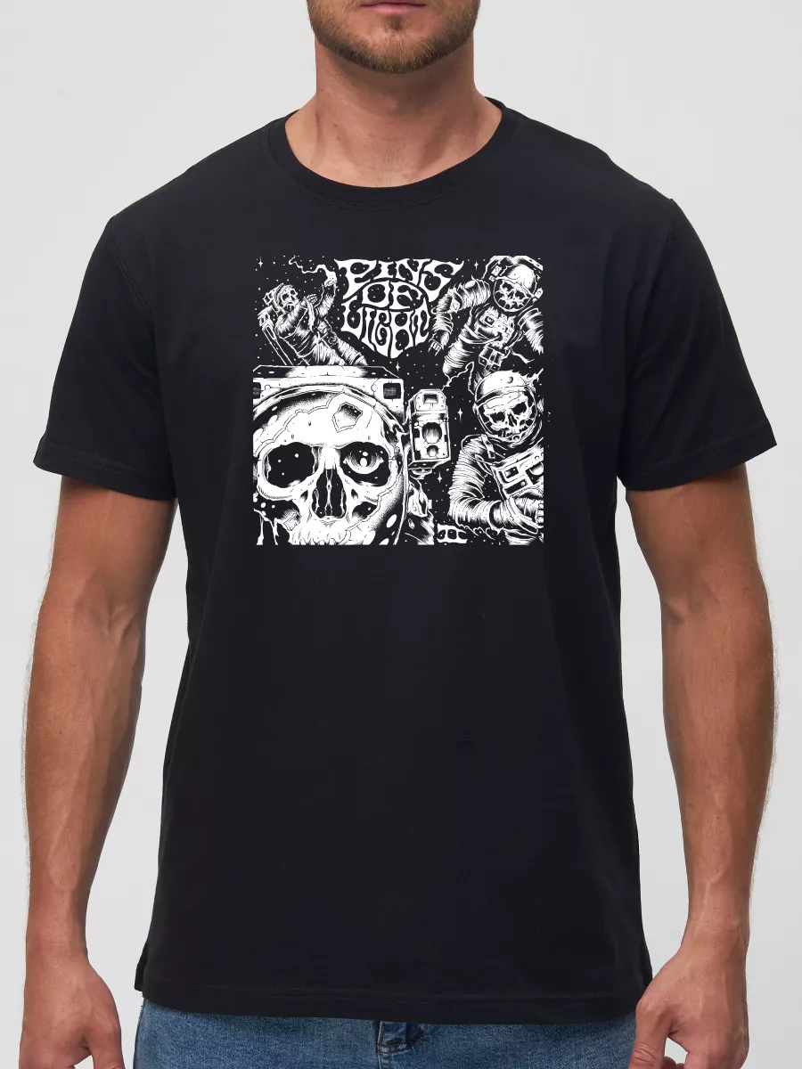 Футболка Pins of light рок