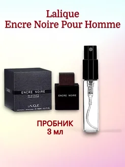 Духи стойкие мужские Encre Noire Pour Homme Пробник 3 мл