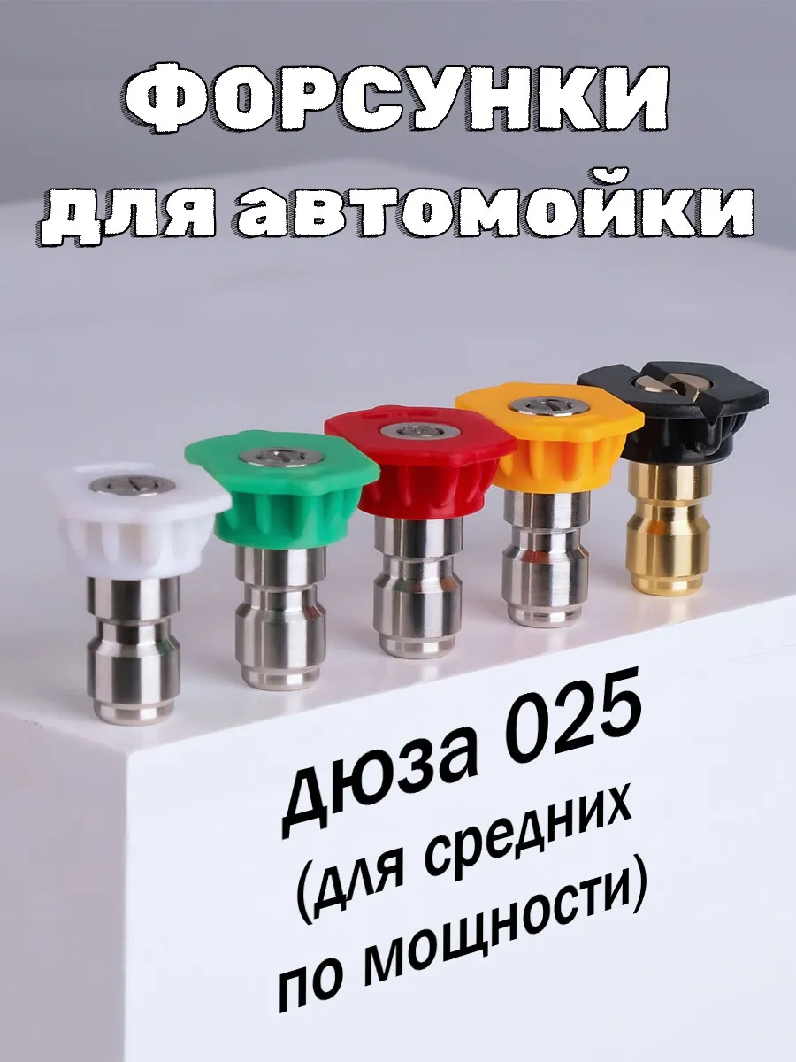 Насадки форсунки для мойки высокого давления ( распылитель )