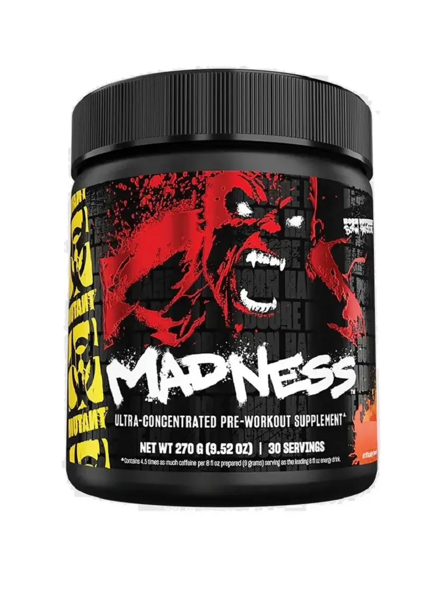 Предтренировочный комплекс Madness 270 гр персик и манго