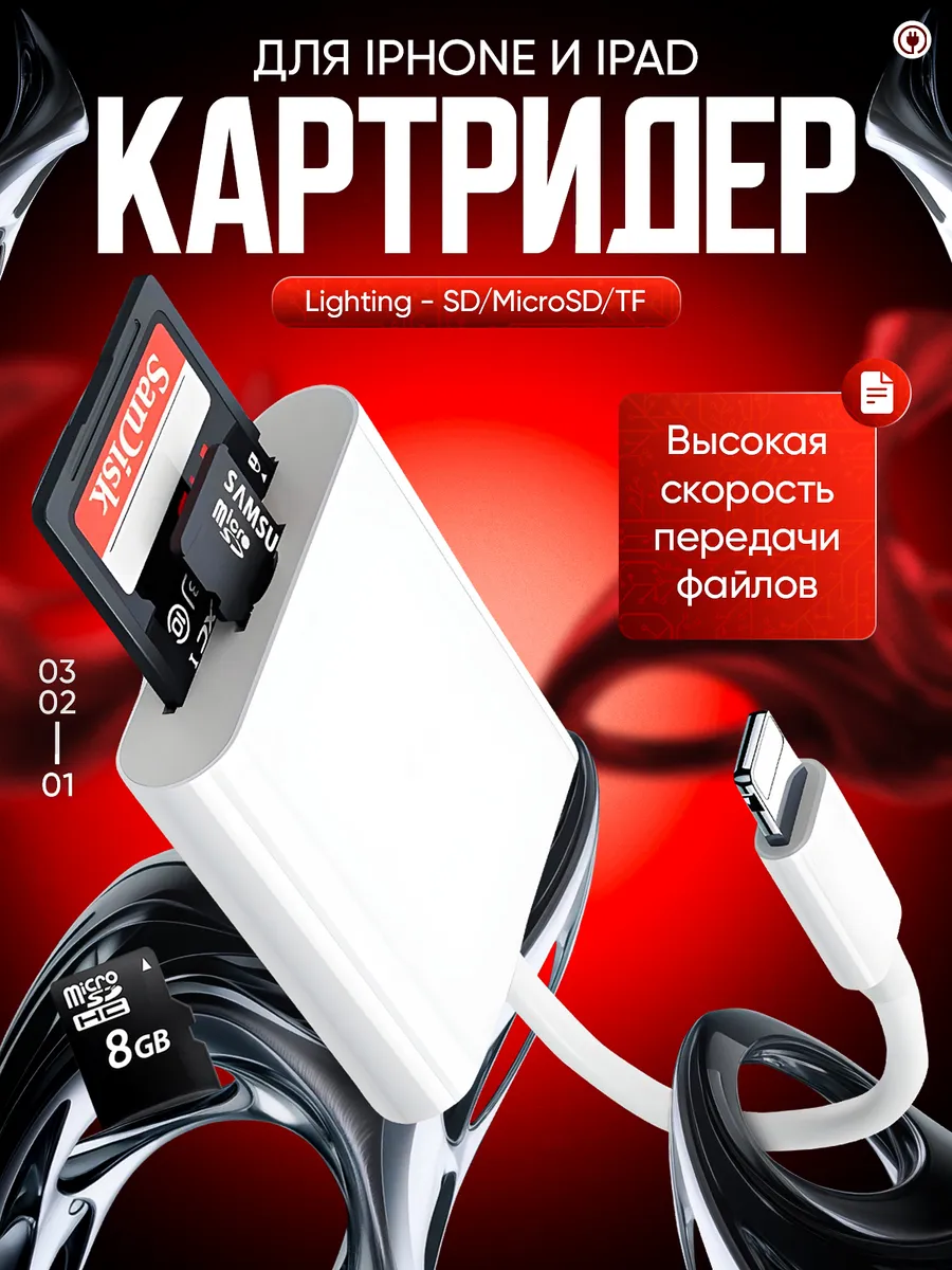 Картридер для iPhone