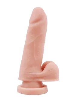 Телесный фаллоимитатор-реалистик Dual Density Dildo - 14,5