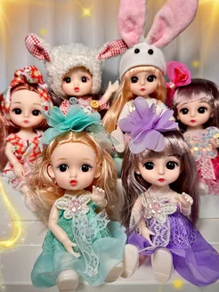 Куклы игрушки шарнирные набор 6 шт Kristy Dolls 269372445 купить за 1 386 ₽ в интернет-магазине Wildberries