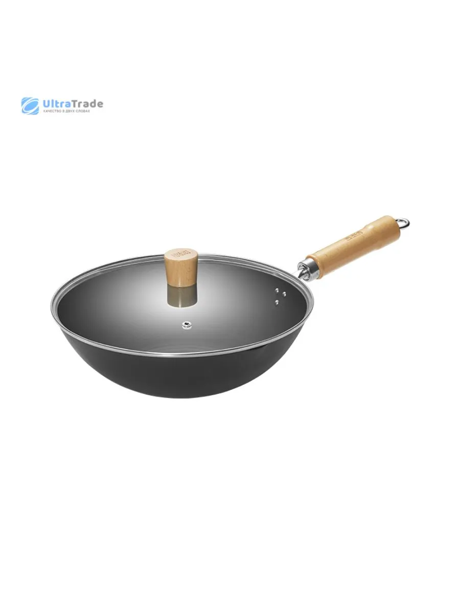Сковорода-вок Xiaomi Crystal Kitchen Wok Pan (JC-TCG02)