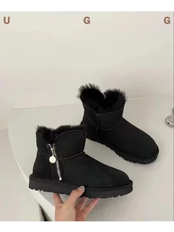 Угги Женские зимние с молнией UGG 269543035 купить за 5 586 ₽ в интернет-магазине Wildberries