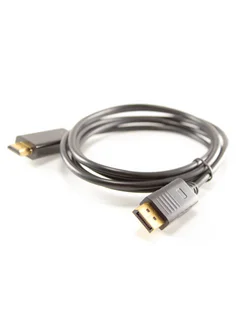 Кабель DisplayPort - HDMI 1.8 м. 1080P OINO 269548477 купить за 273 ₽ в интернет-магазине Wildberries