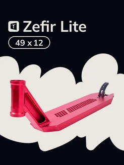 Дека Zefir Lite 49x12 Red