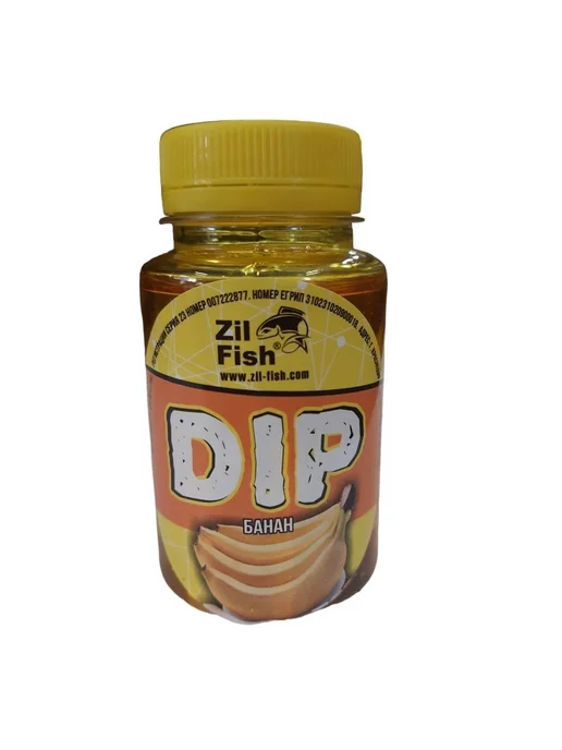 Family Joys Ароматизатор DIP Zil Fish рыболовный "Банан" 150мл, 150 мл