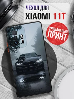 Чехол на XIAOMI 11T с принтом bmw бмв