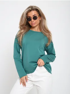 Лонгслив оверсайз хлопок NewFashion37 269788039 купить за 645 ₽ в интернет-магазине Wildberries