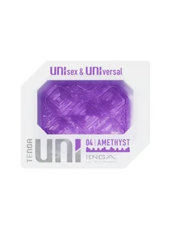 Фиолетовый мастурбатор-стимулятор Uni Amethyst