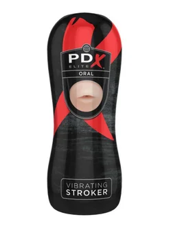 Мастурбатор-ротик Vibrating Oral Stroker