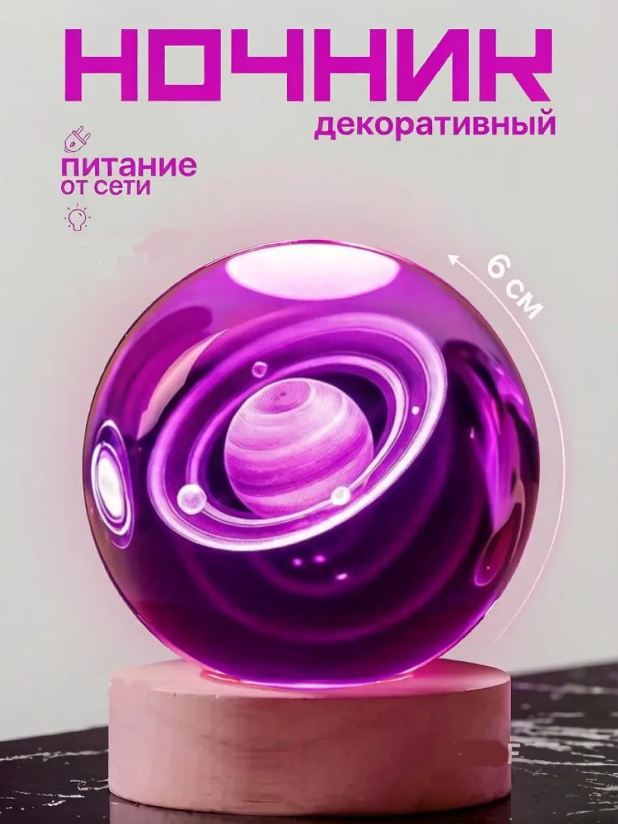 Ночник светильник Сатурн