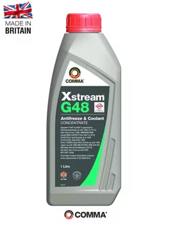 Антифриз Кома Xstream G48 зеленый концентрат 1л