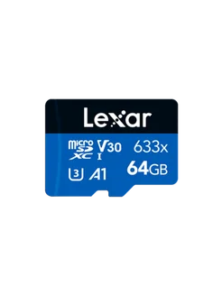 64GB MicroSDXC Карта памяти 633x LSDMI64GBBCN633N