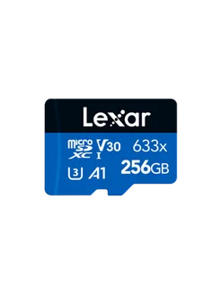 256GB MicroSDXC Карта памяти 633x LSDMI256BB633A