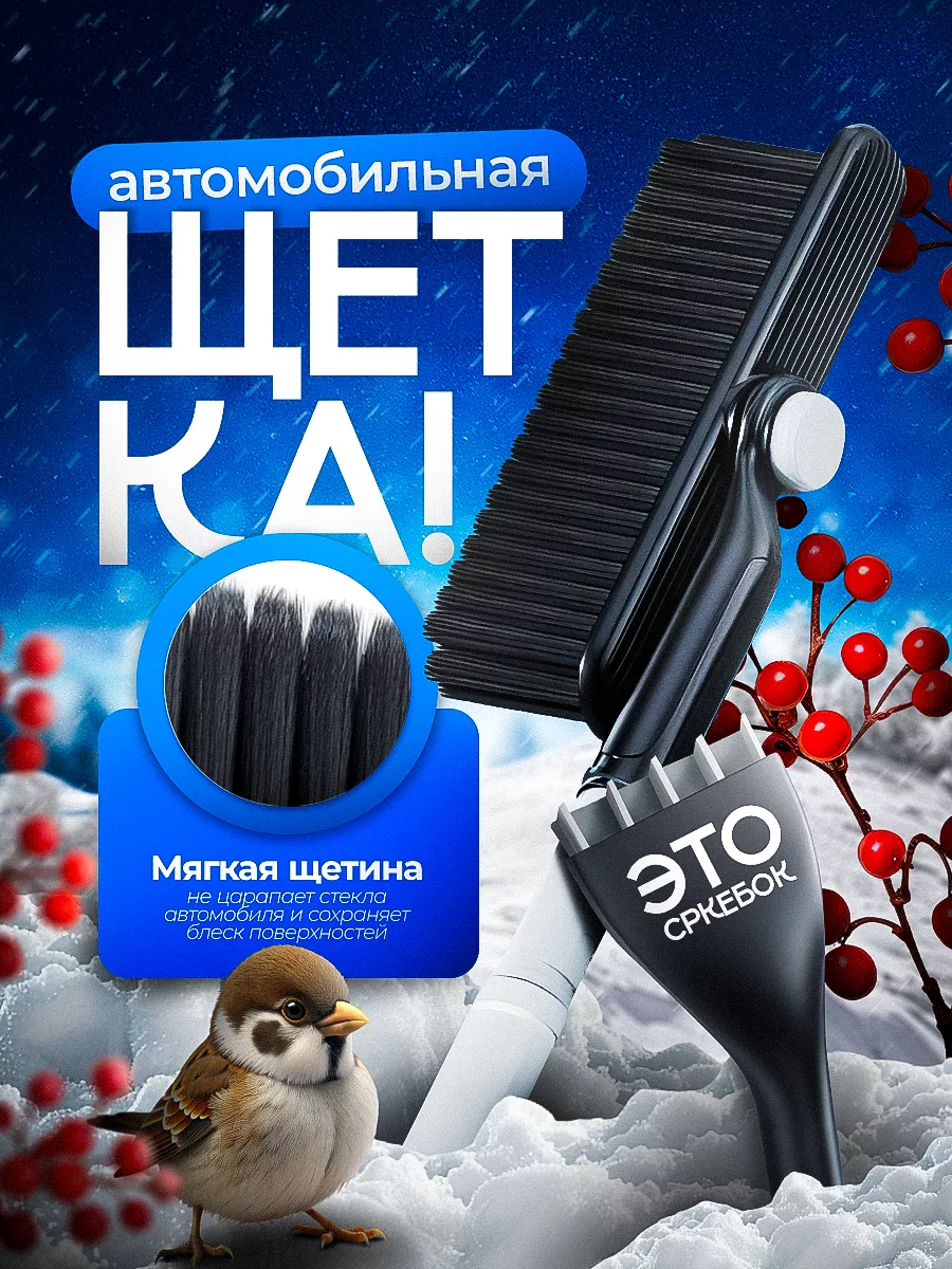 Щетка автомобильная от...
