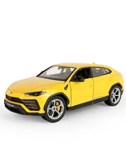 Машинка 1 24 Lamborghini Urus, желтый