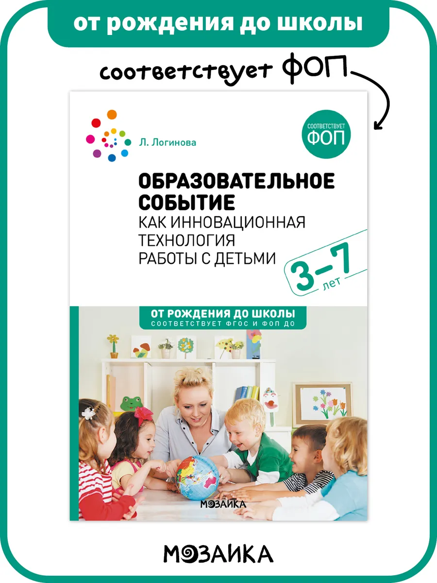 Книга образовательное событие с детьми ФОП 3+