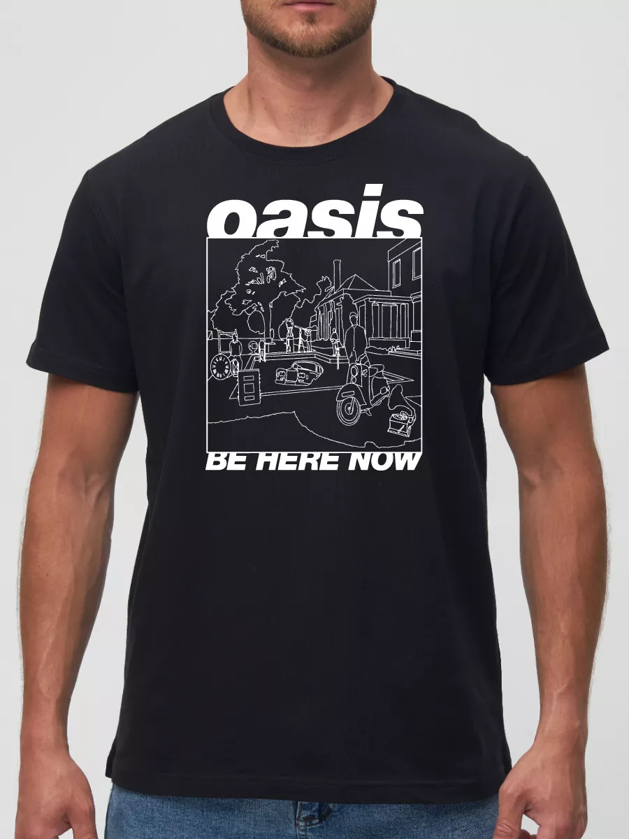 Футболка Oasis рок