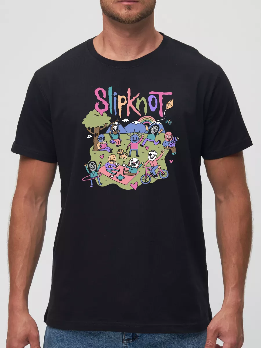 Футболка прикол Slipknot