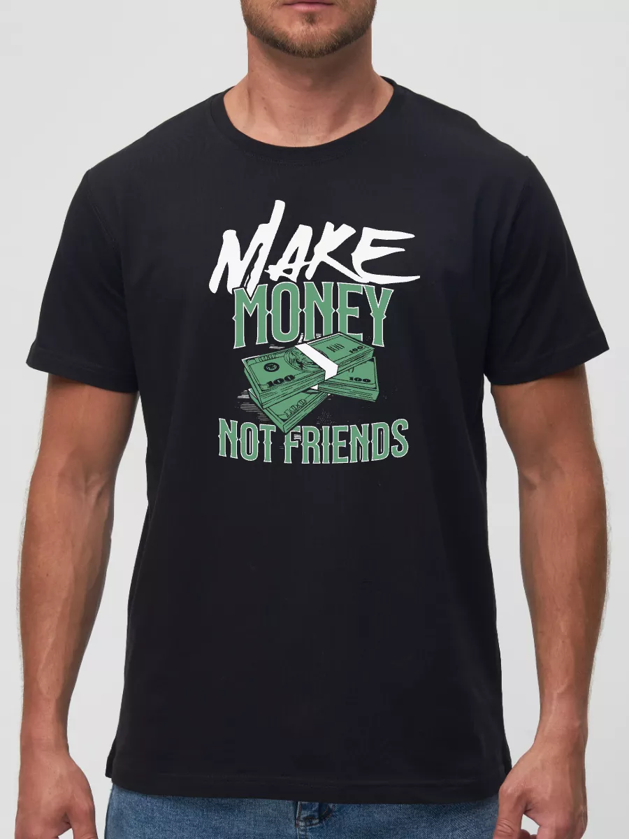 Футболка Make money not friends
