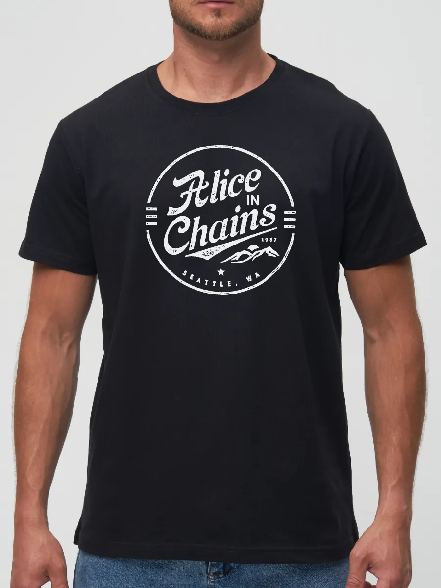 Футболка Alice In Chains рок