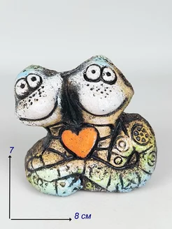 Статуэтка пара Змеек из шамотной глины Ceramic Fauna 270064249 купить за 771 ₽ в интернет-магазине Wildberries