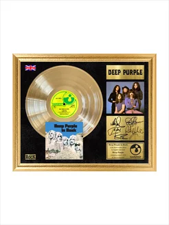 Deep Purple Золотой диск в рамке