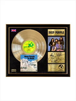 Золотая виниловая пластинка Deep Purple