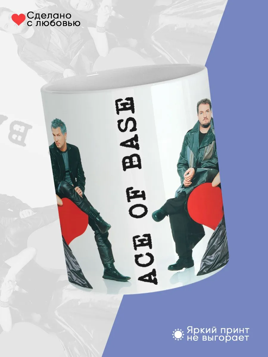 Керамическая кружка Ace of Base — фото 4