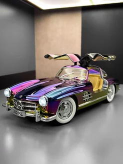 1 24 Mercedes Benz 300 SL Машинка Металлическая Мерседес