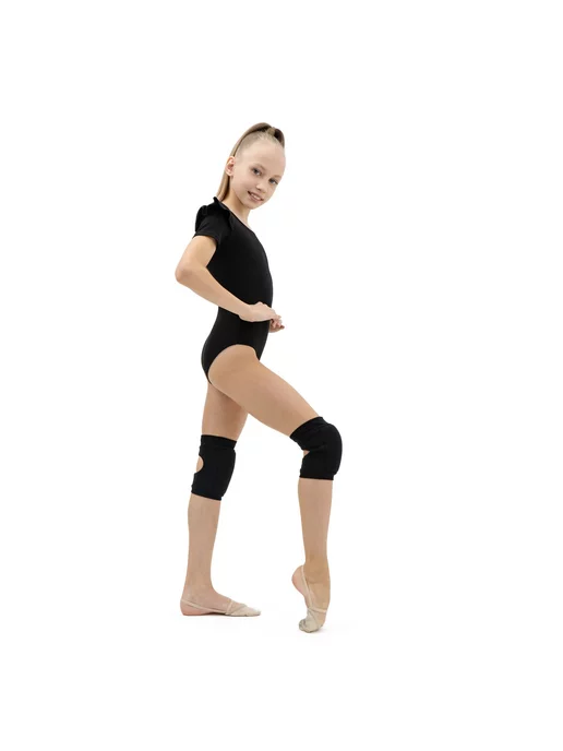 Grace Dance Наколенники для гимнастики и танцев с уплотните, черный, фото 3