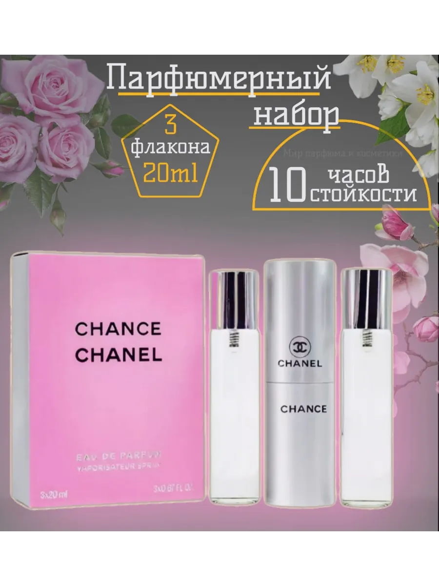 Chance Eau Tendre, 3*20 ml