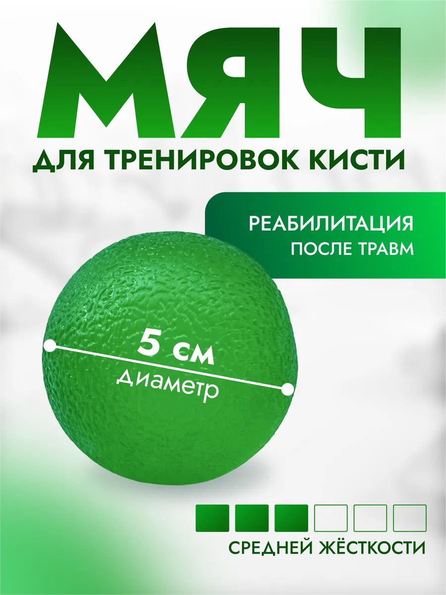 Миофасциальный мяч эспандер для кисти. Ребилитационный мяч