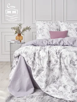 Постельное белье 1.5 спальное хлопок Сон Cotton 270356676 купить за 1 601 ₽ в интернет-магазине Wildberries