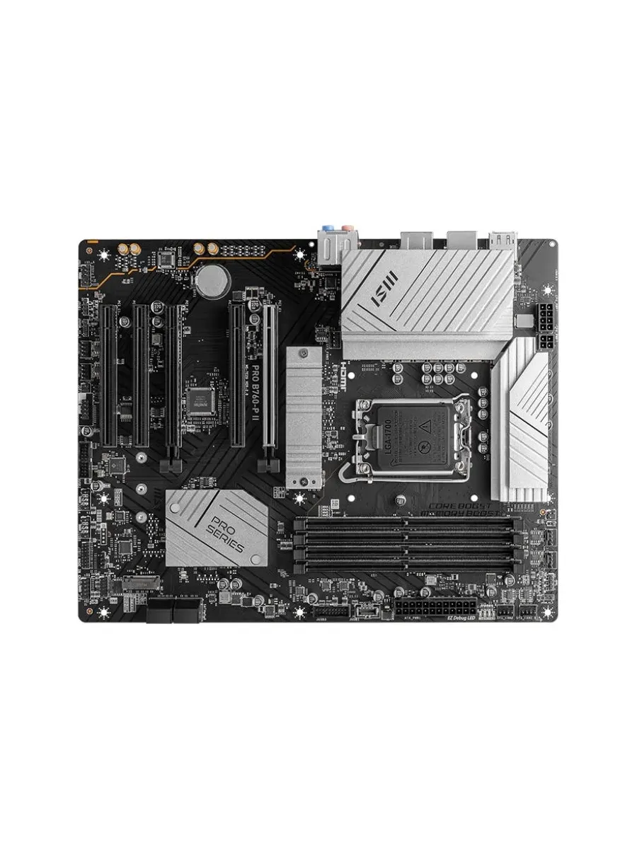 MSI Материнская плата lga 1700 ddr5 PRO B760-P II