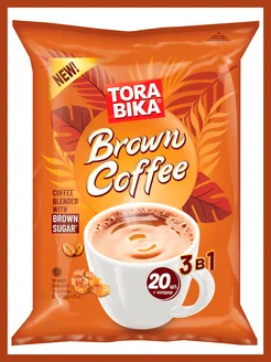 Кофейный напиток Торабика Brown Сoffee 3в1, 20 саше