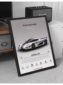 Постеры на стену Koenigsegg Agera RS A3 без рамки A.R.I 270610604 купить за 416 ₽ в интернет-магазине Wildberries