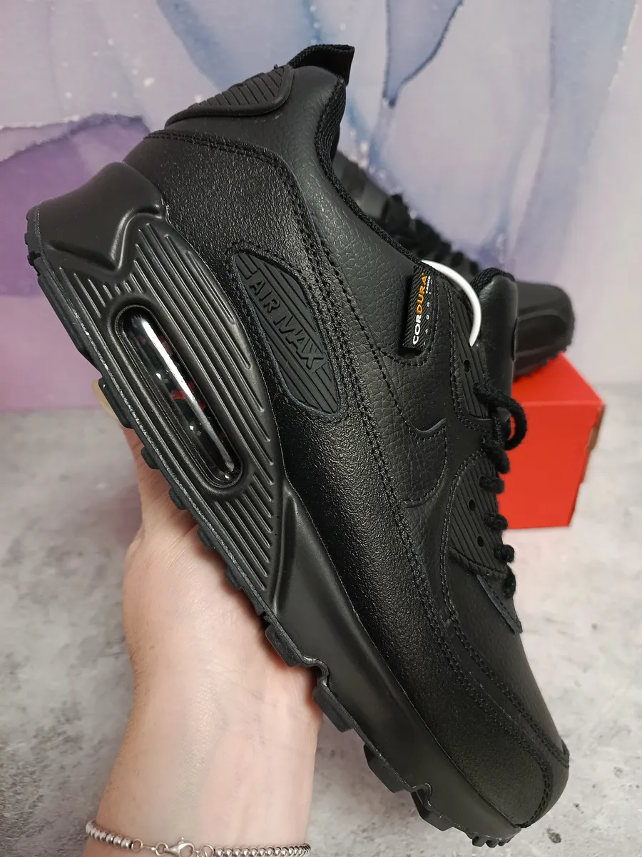 Кожаные зимние кроссовки Nike AirMax 90 BAAS 270645058 купить за