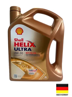 Масло Shell HELIX ULTRA 0W-30 С3 синтетическое 4L Shell 270785504 купить за 4 377 ₽ в интернет-магазине Wildberries