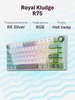 Клавиатура R75 Sky Cyan K Silver Royal Kludge 270790308 купить за 4 216 ₽ в интернет‑магазине Wildberries
