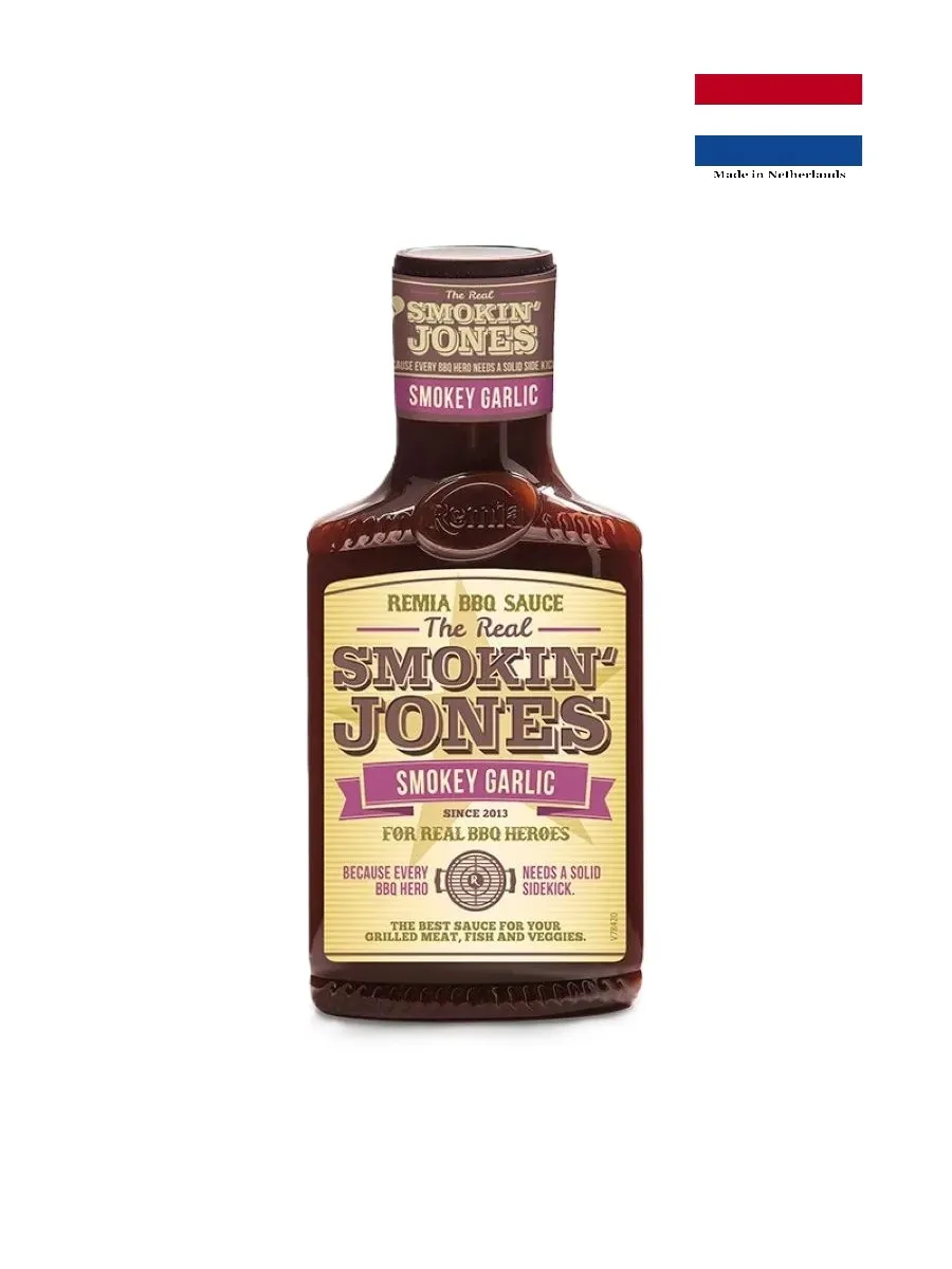 Соус Smokin Jones BBQ с чесноком, 450мл