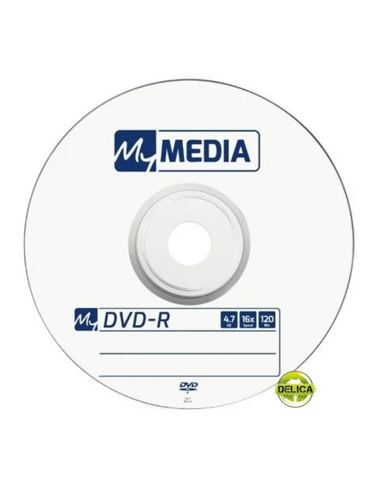 MYMEDIA Диск DVD-R 4.7Gb 16x 10 шт, 16x10, 4,7 ГБ, фото 2