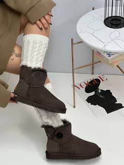 Угги зимние высокие с пуговицей UGG 270880927 купить за 5 586 ₽ в интернет-магазине Wildberries