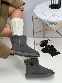 Угги зимние высокие с пуговицей UGG 270881219 купить за 5 586 ₽ в интернет-магазине Wildberries