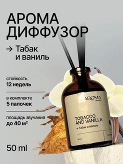 Диффузор для дома с палочками 50 мл Aroma Laboratory 270901758 купить за 286 ₽ в интернет-магазине Wildberries