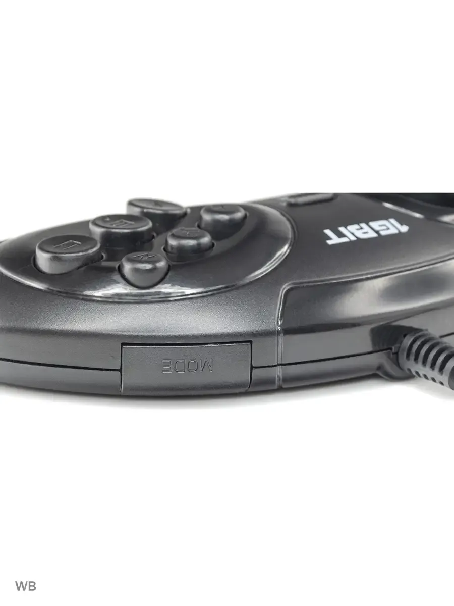 Retro Genesis 16 Bit джойстик проводной с кнопкой Mode Retro Genesis 16 Bit джойстик проводной с кнопкой Mode