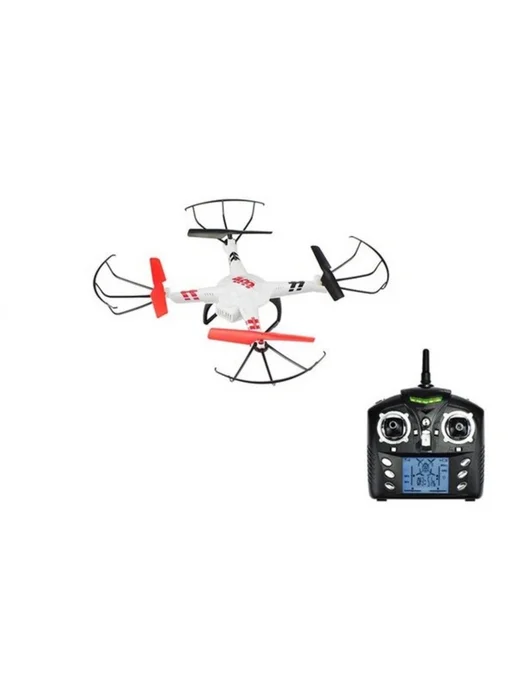 WLToys Радиоуправляемый квадрокоптер V686, белый