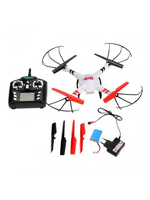 WLToys Радиоуправляемый квадрокоптер V686, белый, фото 6